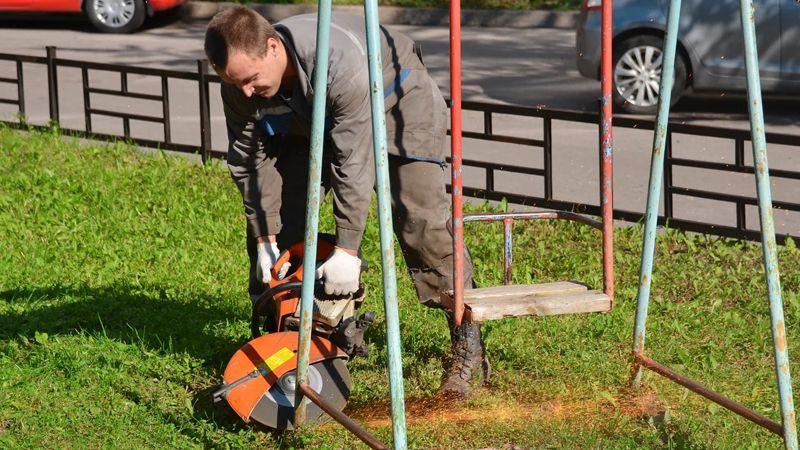 Снос детских площадок Снос детских площадок