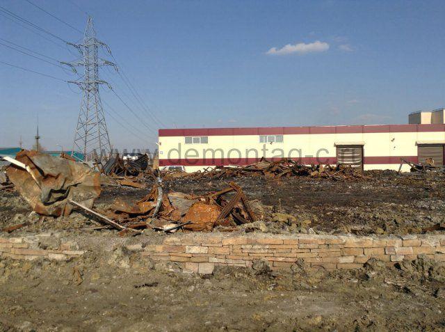 Демонтаж металлоконструкций